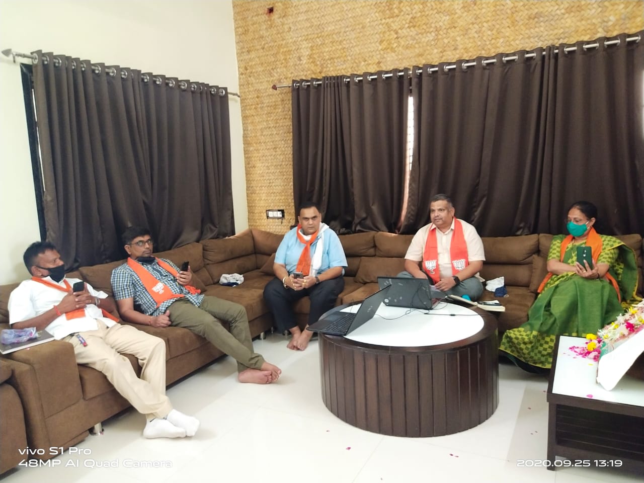 સેવા એજ સંગઠન મહુવા તાલુકા ભાજપા સંગઠન કોવિડ-19 અંતર્ગત ઇ-બુક લોન્ચિંગ