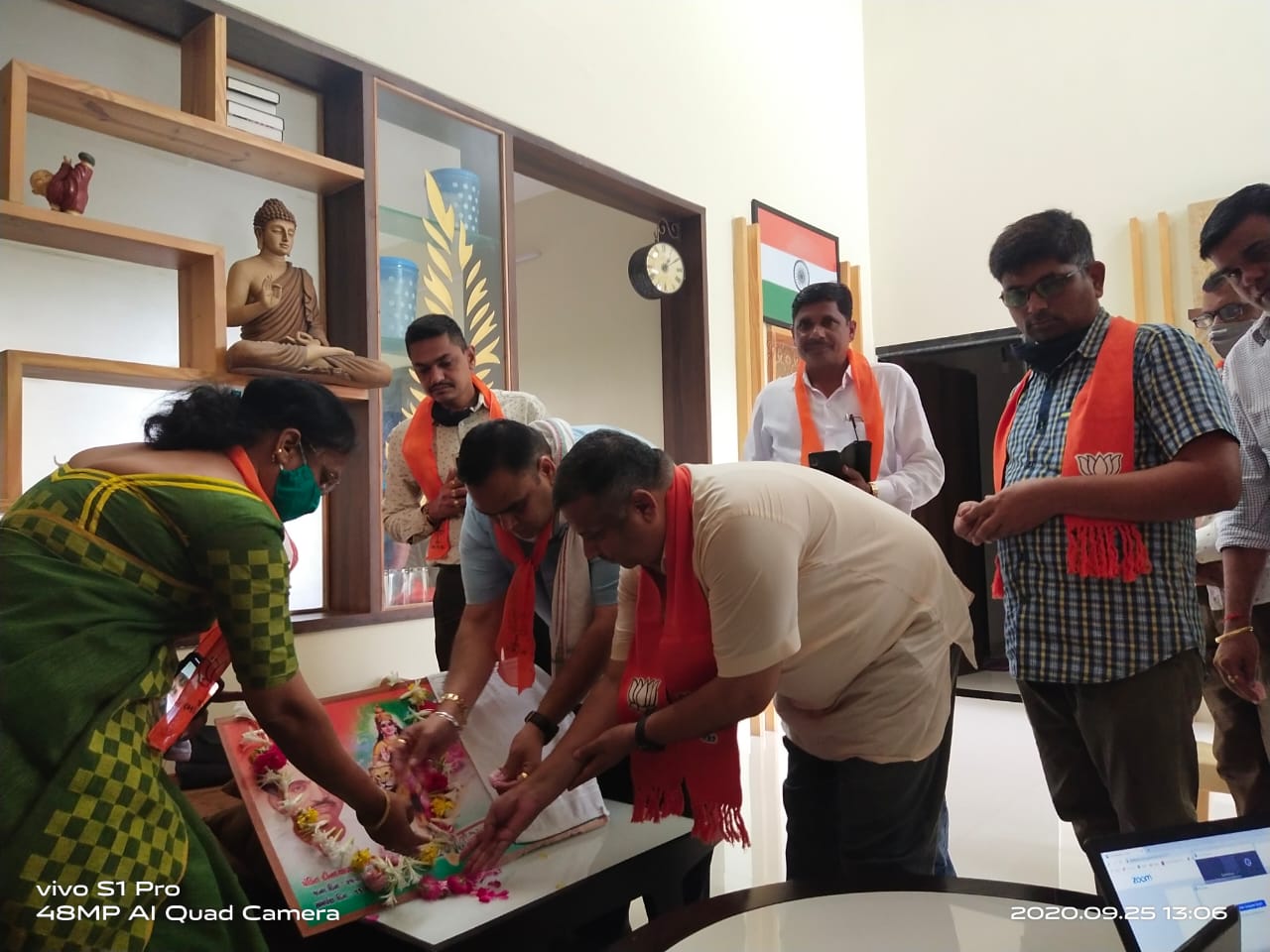 સેવા એજ સંગઠન મહુવા તાલુકા ભાજપા સંગઠન કોવિડ-19 અંતર્ગત ઇ-બુક લોન્ચિંગ