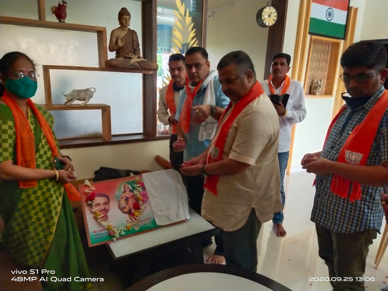 સેવા એજ સંગઠન મહુવા તાલુકા ભાજપા સંગઠન કોવિડ-19 અંતર્ગત ઇ-બુક લોન્ચિંગ