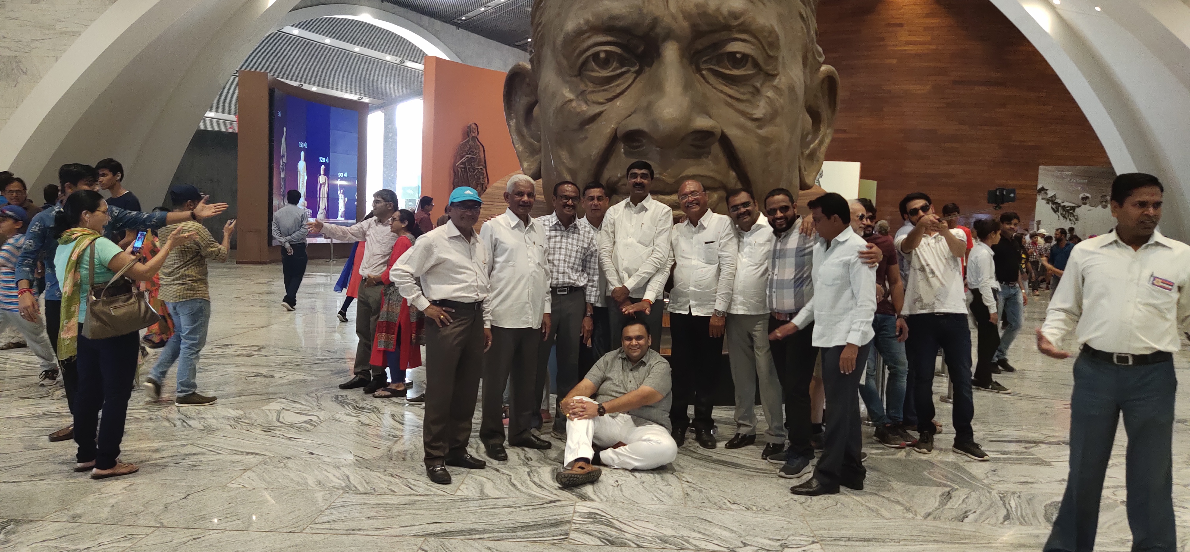 સ્ટેચ્યુ ઓફ યુનિટી ની મુલાકાત.