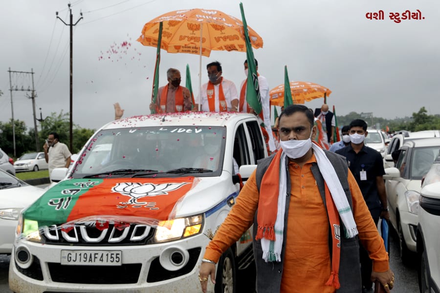 નવ નિયુક્ત ગુજરાત પ્રદેશ ભાજપા પ્રમુખશ્રી સી. આર. પાટીલજીનું સુરત જિલ્લામાં સન્માન સમારોહ