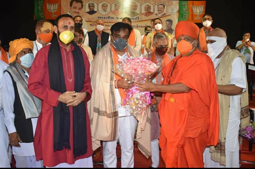 નવ નિયુક્ત ગુજરાત પ્રદેશ ભાજપા પ્રમુખશ્રી સી. આર. પાટીલજીનું સુરત જિલ્લામાં સન્માન સમારોહ