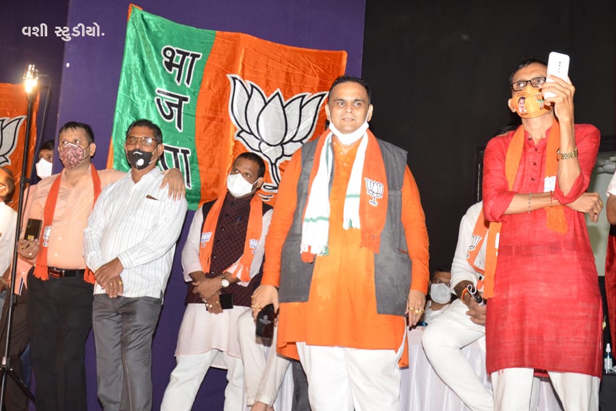 નવ નિયુક્ત ગુજરાત પ્રદેશ ભાજપા પ્રમુખશ્રી સી. આર. પાટીલજીનું સુરત જિલ્લામાં સન્માન સમારોહ