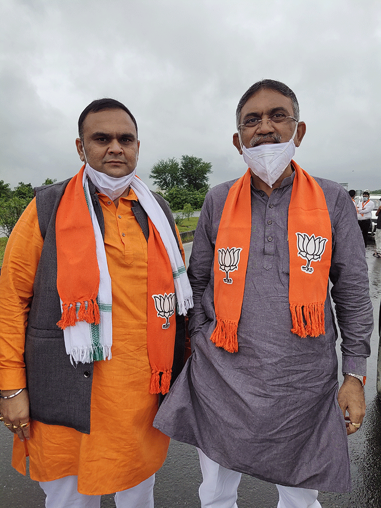 નવ નિયુક્ત ગુજરાત પ્રદેશ ભાજપા પ્રમુખશ્રી સી. આર. પાટીલજીનું સુરત જિલ્લામાં સન્માન સમારોહ 