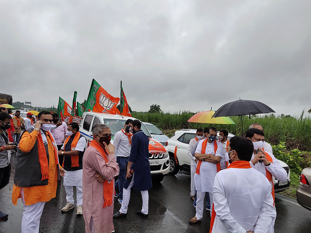 નવ નિયુક્ત ગુજરાત પ્રદેશ ભાજપા પ્રમુખશ્રી સી. આર. પાટીલજીનું સુરત જિલ્લામાં સન્માન સમારોહ 