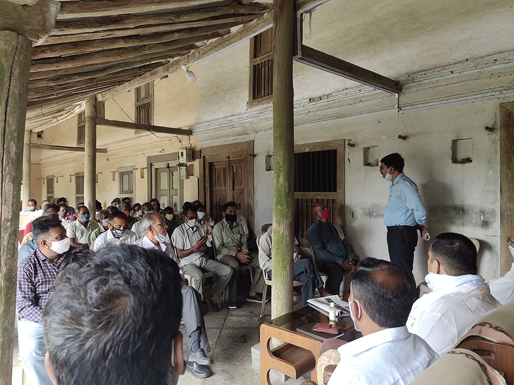 મહુવા સુગર ના મહુવા ઝોન ના ગામો માં ખેડુત શિબિર. 2020