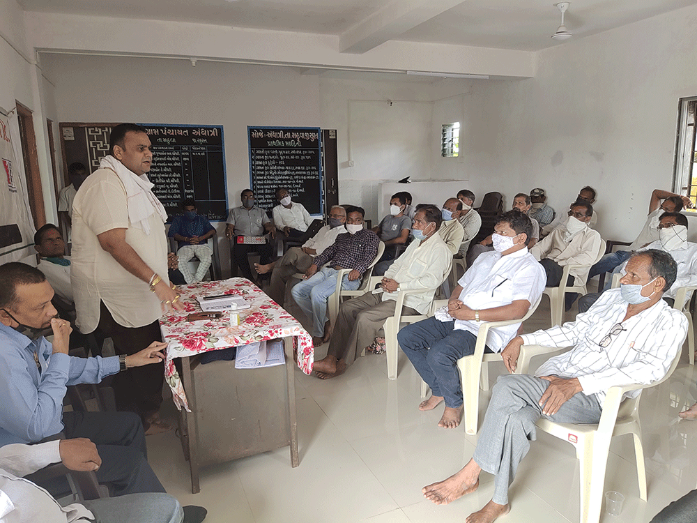 મહુવા સુગર ના મહુવા ઝોન ના ગામો માં ખેડુત શિબિર. 2020