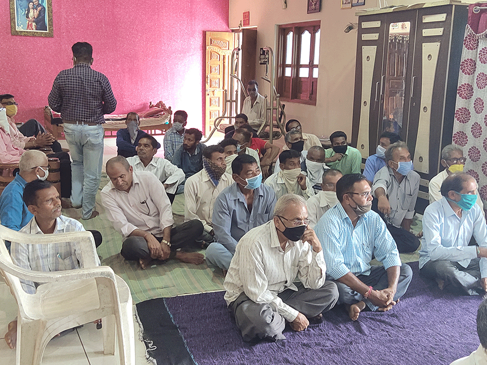 મહુવા સુગર ના મહુવા ઝોન ના ગામો માં ખેડુત શિબિર. 2020