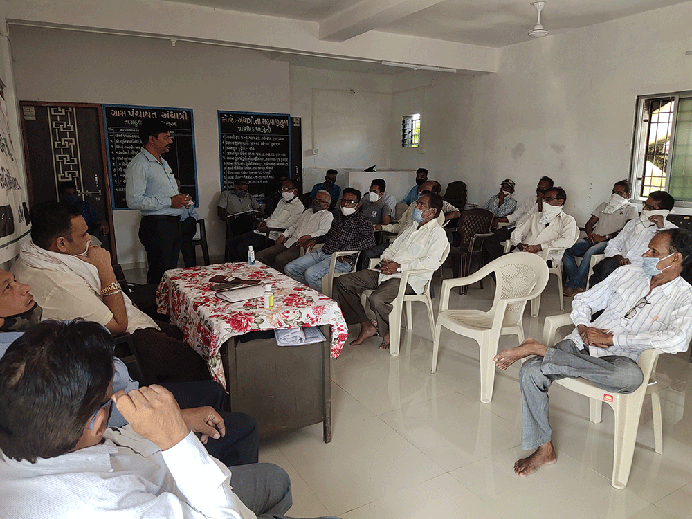 મહુવા સુગર ના મહુવા ઝોન ના ગામો માં ખેડુત શિબિર. 2020