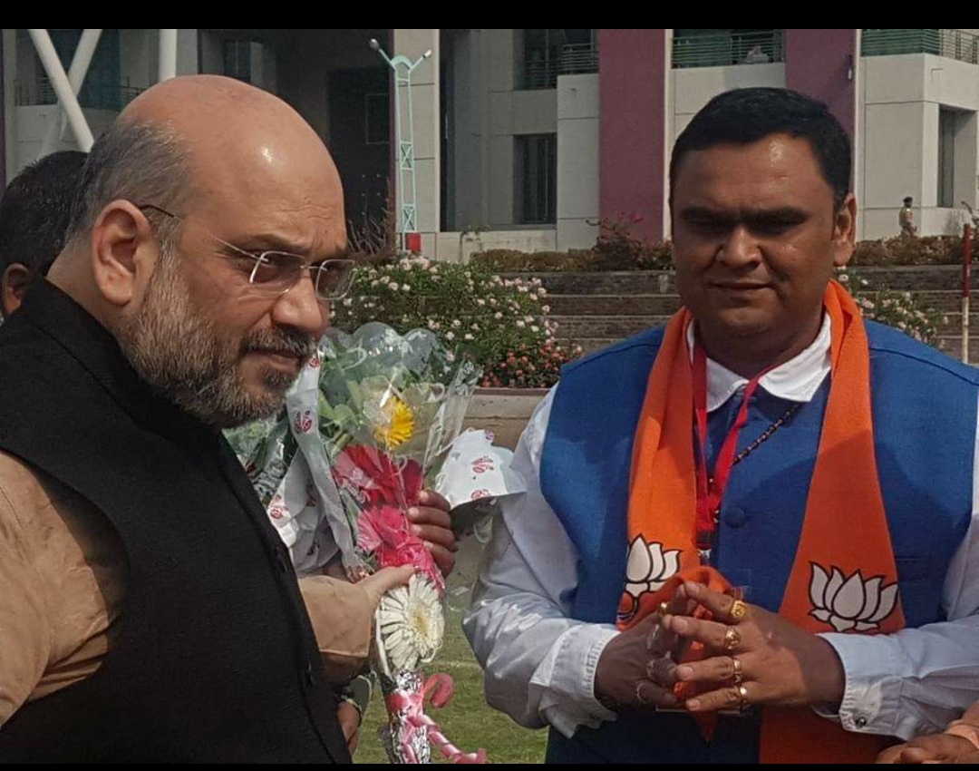 ભાજપા ના રાષ્ટ્રીય અધ્યક્ષ શ્રી અમિત શાહ સાહેબજીની સુરત જિલ્લા માં જાહેર સભા.