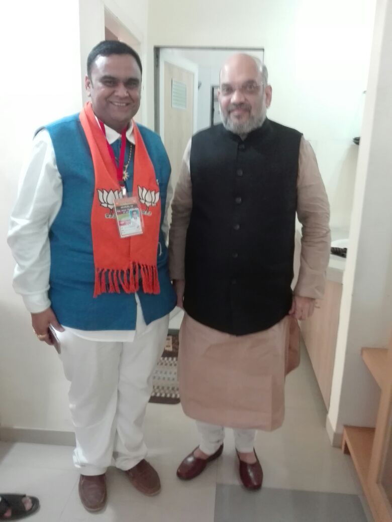 ભાજપા ના રાષ્ટ્રીય અધ્યક્ષ શ્રી અમિત શાહ સાહેબજીની સુરત જિલ્લા માં જાહેર સભા.