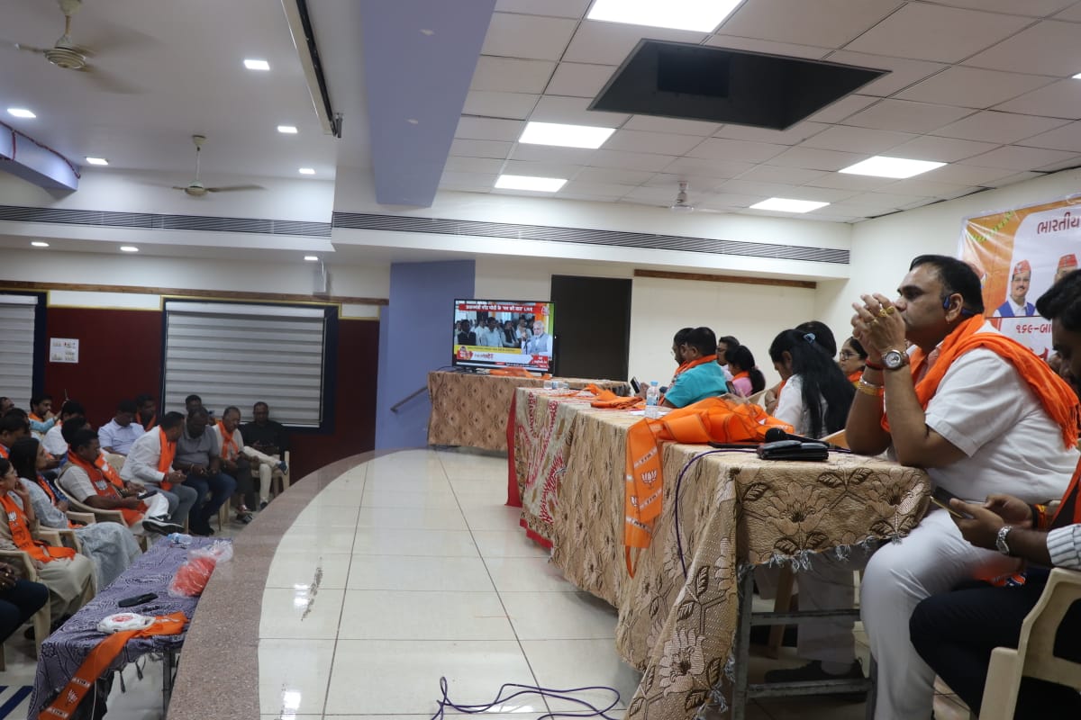 169 બારડોલી વિધાનસભા સ્નેહ મિલન અને મન કી બાત 