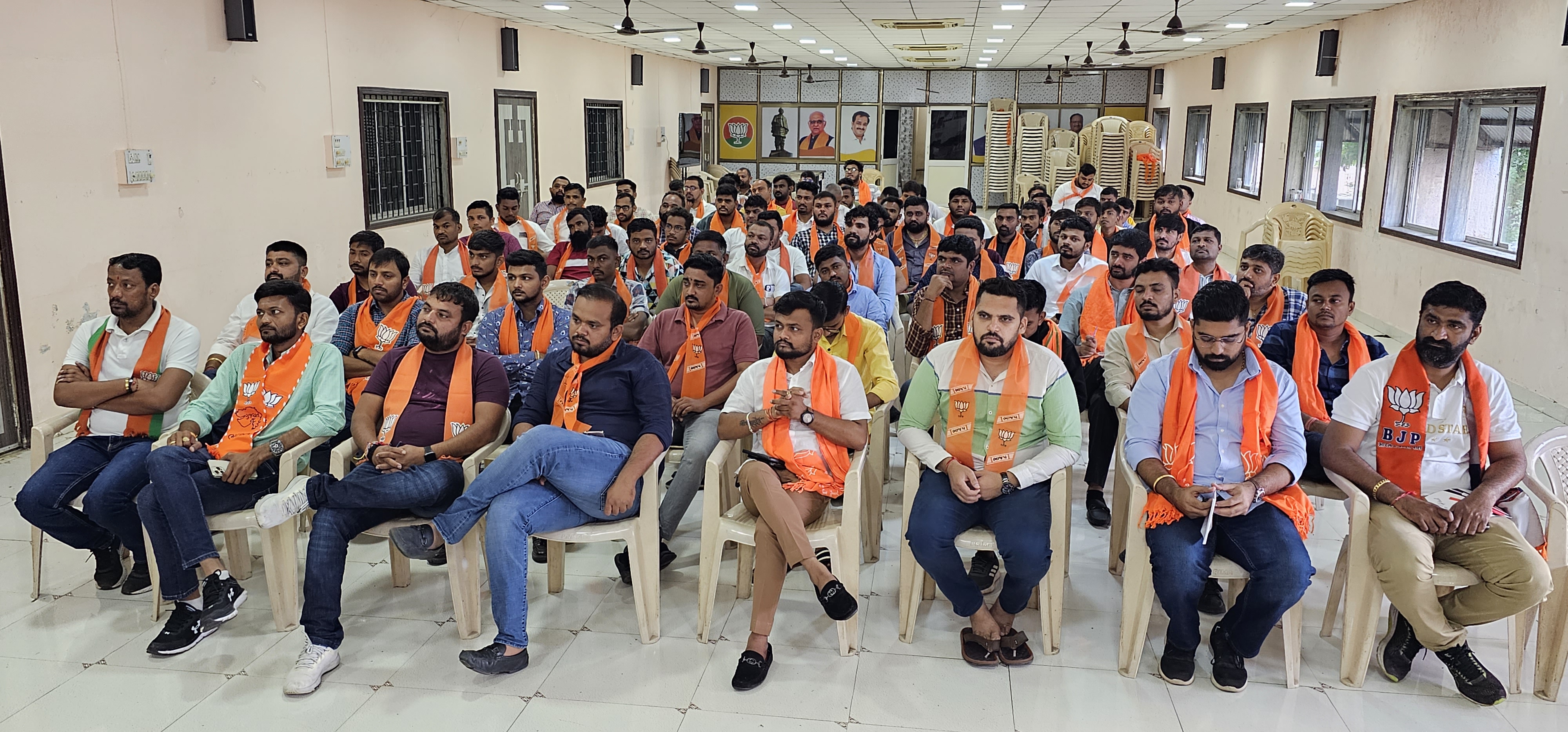 સુરત જીલ્લા યુવા મોરચા બૃહદ કારોબારી અને કાર્યશાળા 